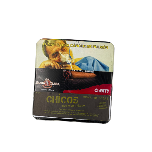 SANTA CLARA 1830 CHICOS ESTUCHE CON 10 PUROS CHERRY CHICOS