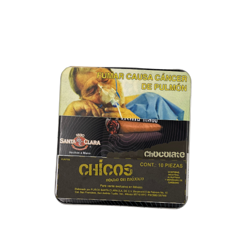 SANTA CLARA 1830 CHICOS ESTUCHE CON 10 PUROS CHOCOLATE CHICOS
