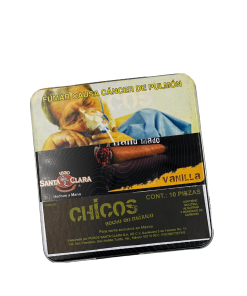 SANTA CLARA 1830 CHICOS ESTUCHE CON 10 PUROS VAINILLA CHICOS