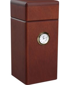 HUMIDOR VERTICAL CAOBA PARA 16 PZA