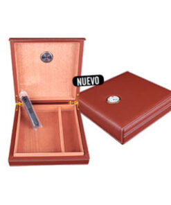 HUMIDOR DE VIAJE TIPO FOLDER CAFE 8/10 PZA
