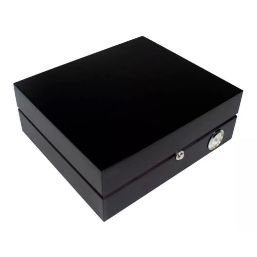 HUMIDOR COLOR NEGRO P/30 PZA