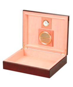 HUMIDOR JR CAOBA PARA 24 PZA