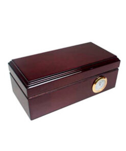 HUMIDOR TRAVEL CAOBA INGLESA P/12 PZA