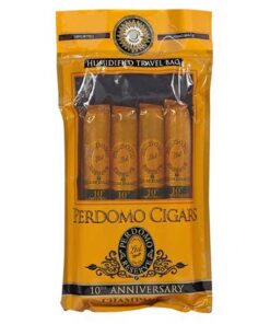 PERDOMO CHAMPAGNE EPICURE HUMIDOR PACK C/4