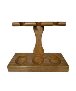 PORTA PIPAS MADERA PARA 3 PIEZAS