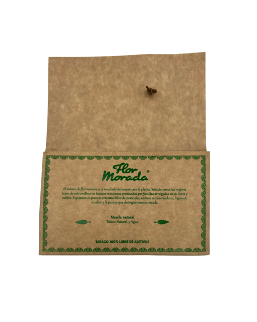 Flor Morada Natural Tabaco