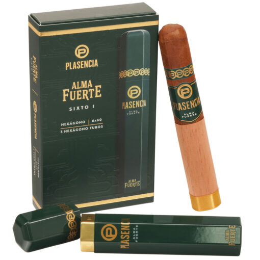 PLASENCIA ALMA FUERTE SIXTO I HEXAGONO VERDE TUBO CARTERA