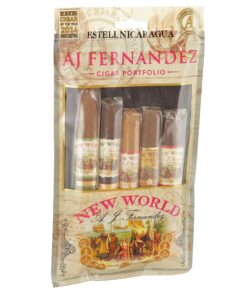 AJ Fernandez Sampler New World Mixto estuche de 5 puros