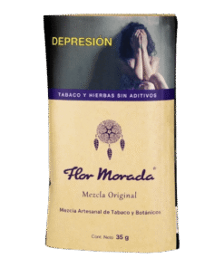 Flor Morada Mezcla Original cartera de 35 gramos artesanal