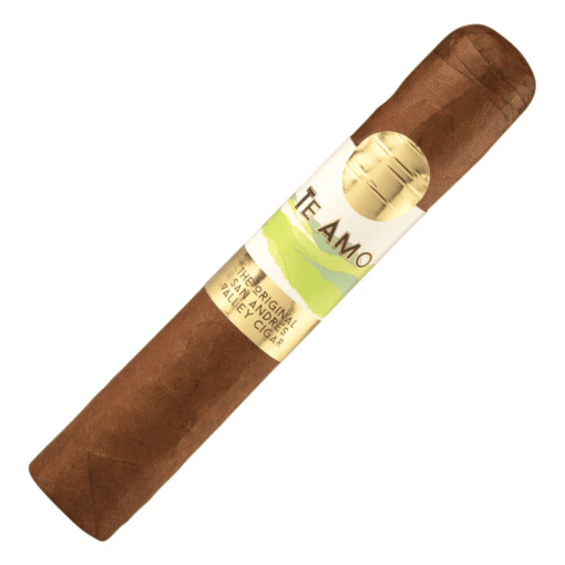 Te Amo San Andres Robusto sobre una superficie de madera en Ciudad de México.